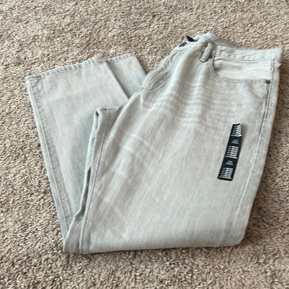NWT light gray gap jeans